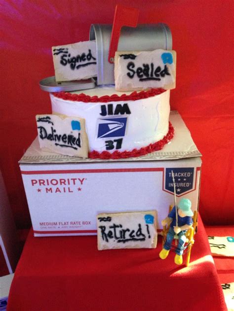 Check spelling or type a new query. Post office retirement cake | Retirement party decorations ...