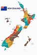 New Zealand Maps and Regions | Mappr