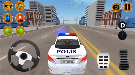 Polis Oyunu 3d Real Police Car Driving Araba Oyunu Aç Polis