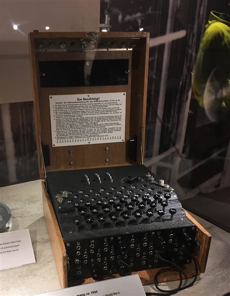 The Enigma Cipher Machine Rpics