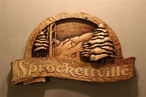 Hand Made Custom Carved Handmade Wood Signs Home Signs Cabin Signs