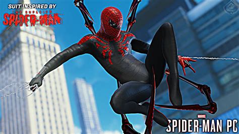 Marvel S Spider Man Pc Superior Spider Man Suit Free Roam Gameplay Mod Youtube