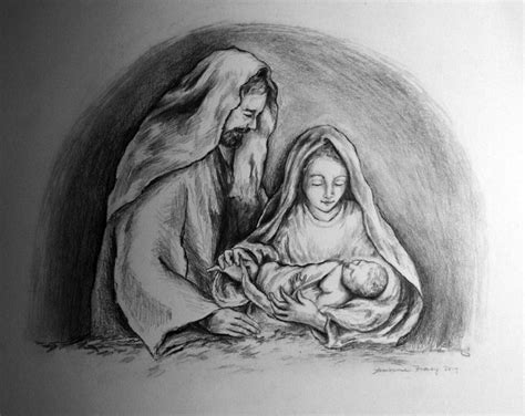 21 Christmas Pencil Drawings