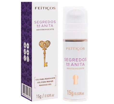 Gel Adstringente Vaginal Segredos De Anita Temperos Intimos