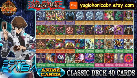 Seto Kaiba Orica Deck Yugioh Anime Cards Yugioh Yugioh Decks Yugioh