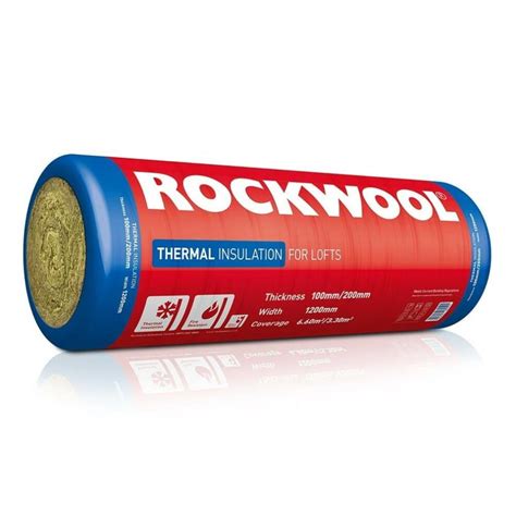 Rockwool Thermal Insulation 100mm Roll 660m2 Pack County Online