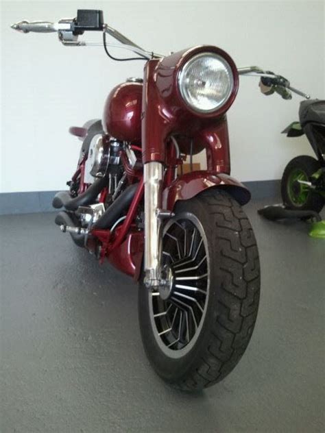 Only of 4400 made and becoming very rare to find, especially in this condition. Harley Davidson 1990 motorbike custom Fatboy custom ...