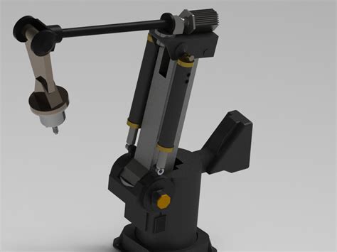 Robot Arm 3d Model Solidworks