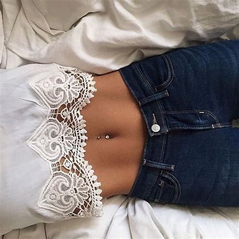 Belly Button Piercing Examples Jewelry And Faq S Awesome