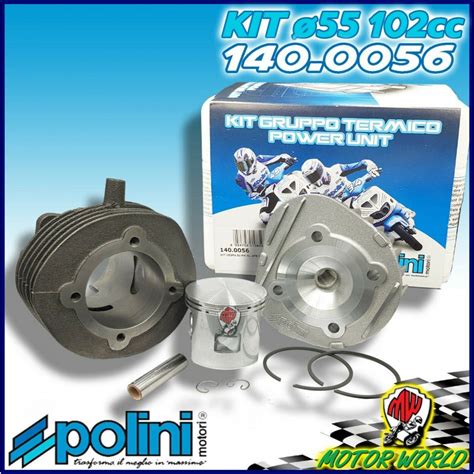 Cilindro Polini Cc Dm Piaggio Ape Tm Rst Fl Mix Testa Racing