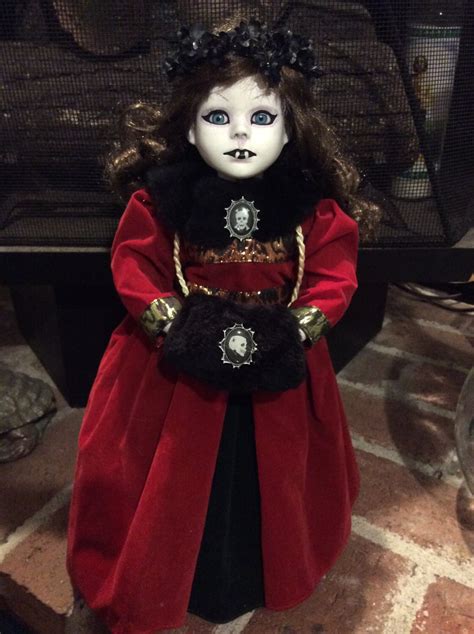 Vampire Doll Christmas Horror Doll By Rebornrejects On Etsy