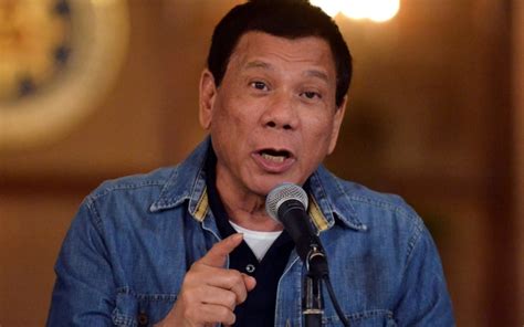philippine president rodrigo duterte backs same sex marriage