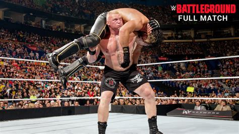 Seth Rollins Vs Brock Lesnar Campeonato Mundial De Peso Completo Wwe