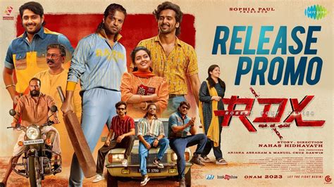 Rdx Release Promo Shane Nigam Antony Varghese Neeraj Madhav