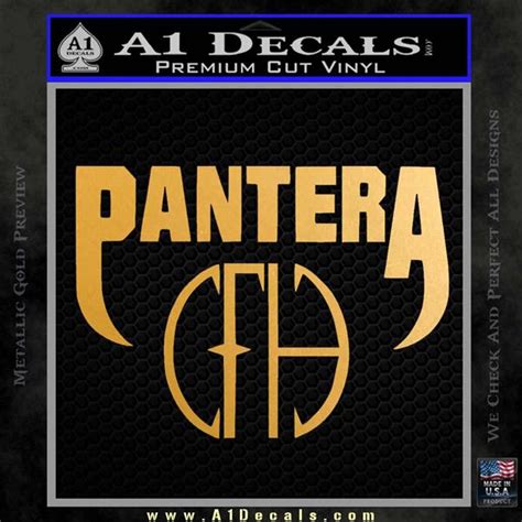 Pantera Cfh Decal Sticker A1 Decals