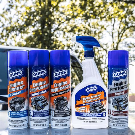 Gunk Engine Cleaner And Degreaser With Trigger Spray
