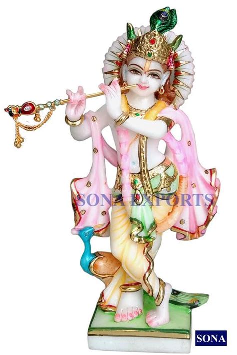 buy white marble krishna statue marble krishna idols small online in india etsy krishna