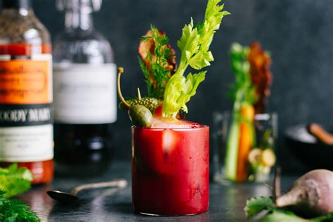 Dill And Beet Infused Bloody Mary — Add1tbsp