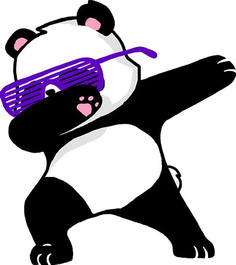 Download Dabbing Panda Mug Clipart Dabbing Panda Fun Cartoon Full