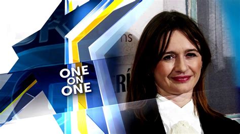 One On One With Actress Emily Mortimer Youtube