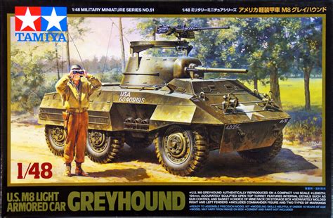 Tamiya 32551 Us M8 Light Armored Car Greyhound 148 Scale Kit Plaza Japan