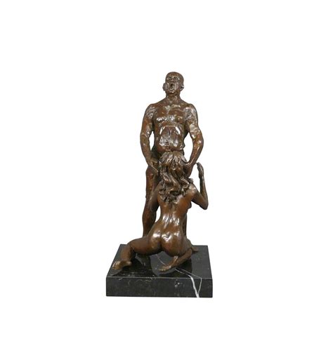 Statue En Bronze Dune Femme Et Un Homme Sculpture