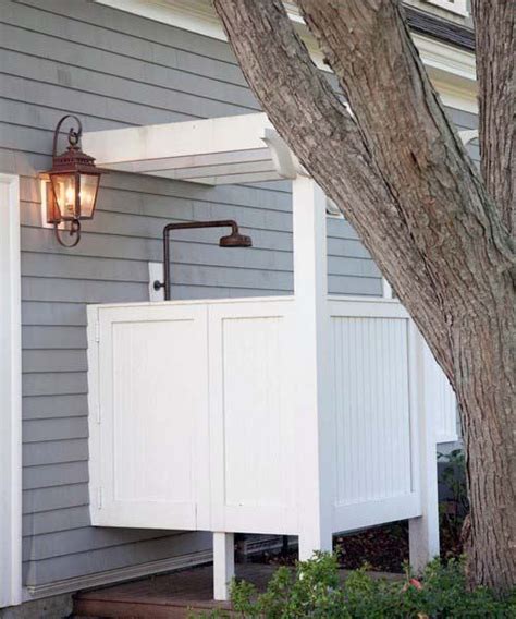 Top 60 Best Outdoor Shower Ideas Enclosure Designs Outdoor Spaces