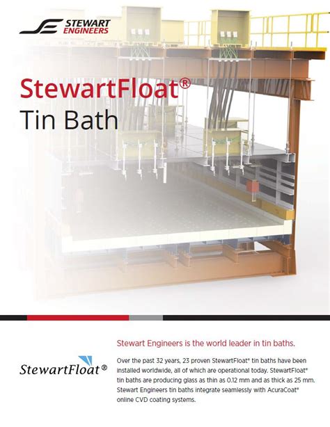 Tin Bath Float Glass Stewart Engineers
