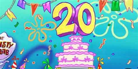 Nickelodeon Marks 20 Years Of Spongebob Squarepants With The Best Year