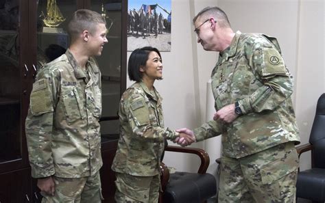 Dvids Images Usarcent Commander Recognizes Soldiers Image 2 Of 4