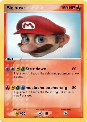 When hunting under water, it uses its horn to break a hole out of the ice to breathe. Pokémon Big nose 3 3 - Stair down - My Pokemon Card