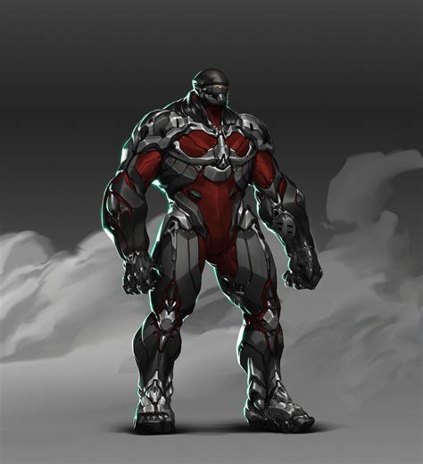 Artstation Heavy Phantom Mohammad Z Mukhtar Alien Concept Art Armor