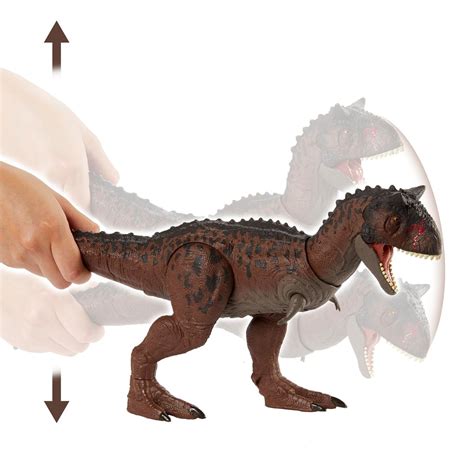 Mattel Jurassic World Primal Attack Ruchomy Karnotaur Toro Z