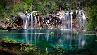 Places Natural Colorado Lake Hanging Waterfalls