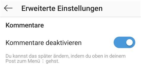Instagram Kommentare Deaktivieren Oder Aktivieren So Gehts My Xxx Hot