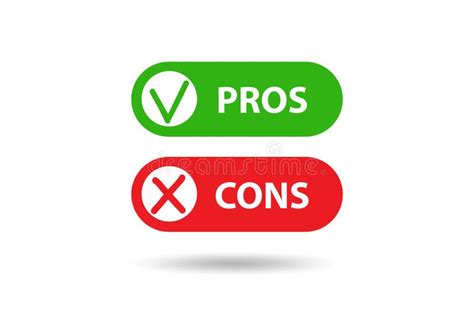 Concept Of Choosing Pros And Cons Stock Photo Image Of Choosing