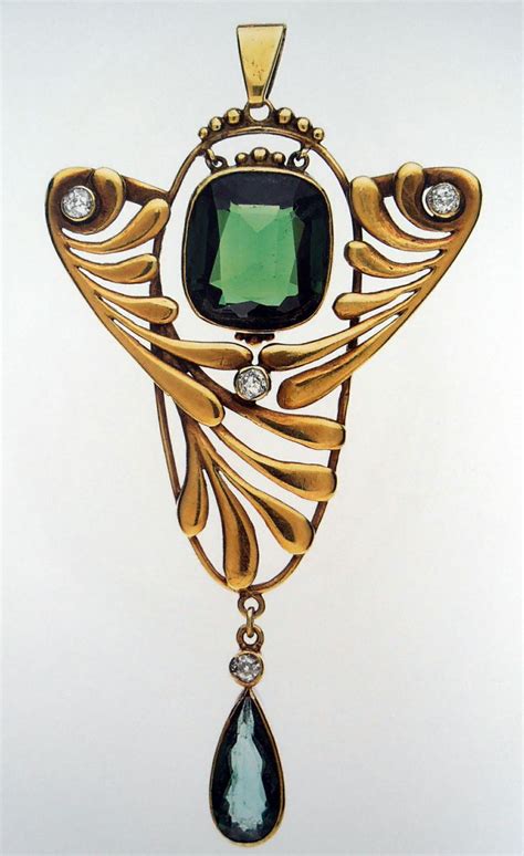 Antique Jewellery Art Nouveau Pendant Art Nouveau Jewelry Jewelry
