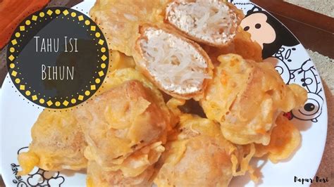 Pecahkan telur kocok lepas dan ambil adonan gulung2 kan ke telur kmudian goreng lakukan smpai habis dan goreng hingga matang selesai Resep Tahu Isi Bihun Sederhana Cocok Untuk Cemilan - YouTube