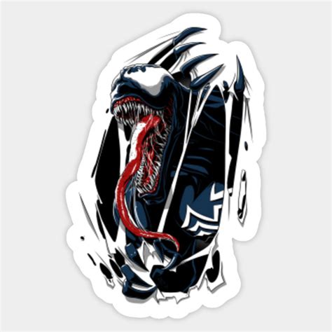 Ripping Venom Venom Sticker Teepublic