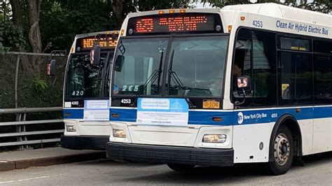 Mta Bus Company Fanning The Q29 And Q47 Buses Youtube