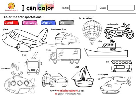 Printable Coloring Pages For Kids Transportations Printable And