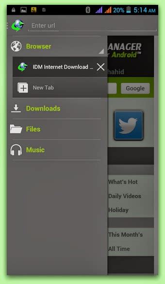Free idm download manager for video download or clip and free downloads of any type of file. Download Internet Download Manager IDM APK 7.7.1
