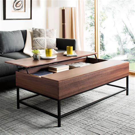 Safavieh Gina Contemporary Lift Top Coffee Table With Storage