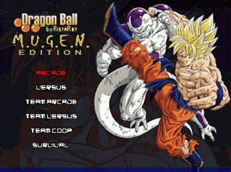 Dragon Ball Z Mugen Edition 2011 Hi Res By Ristar87 Mugen