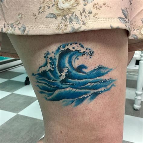 Awesome Ocean Tattoo Idea For Anyone Who Loves The Azure Water
