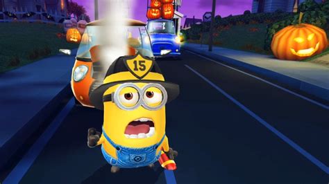 Despicable Me 2 Minion Rush Firefighter Minion With New Costume