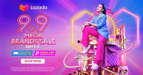 Splurge On Lazada Mega Brands 99 Sale From September 9 To 11