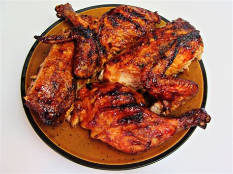 Set up grill for indirect grilling. Grilled Butterflied Whole Chicken with Barbecue Sauce - Home Cooking Memories