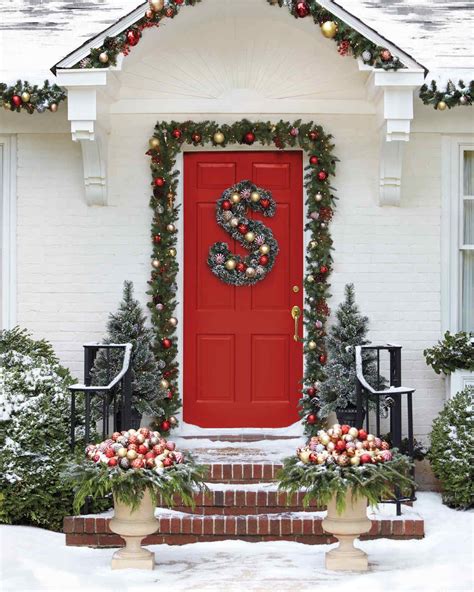 Front Door Decorating Ideas For Christmas Shelly Lighting