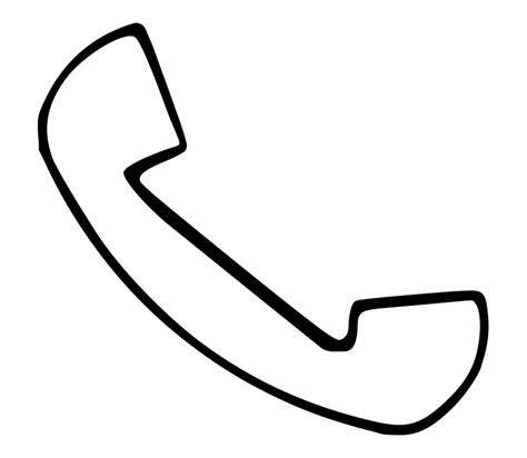 Download High Quality Telephone Clipart White Transparent Png Images